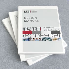 Investitions- und Strukturbank Rheinland-Pfalz (ISB) – Corporate-Design-Manual – Titelseite
